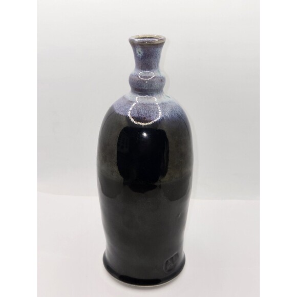 Ceramic Vessel in Variants of Blue to Top Vase Gorgeous - Picture 7 of 10